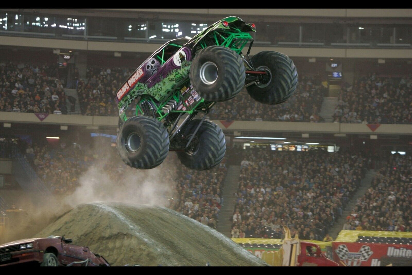 Monster Trucks Poster Motorsports Vehicle Wall Art - xonomax
