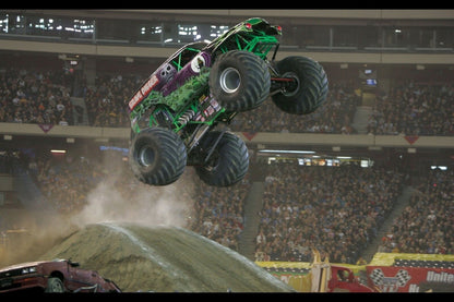 Monster Trucks Poster Motorsports Vehicle Wall Art - xonomax