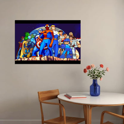 Marvel Vs. Capcom Video Game Poster Gamer Wall Art
