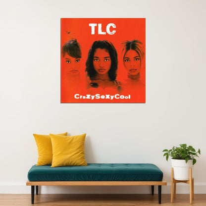 Tlc Crazysexycool Album Cover Art Music Poster Iconic R&b Group Print