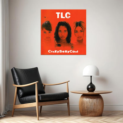 Tlc Crazysexycool Album Cover Art Music Poster Iconic R&b Group Print