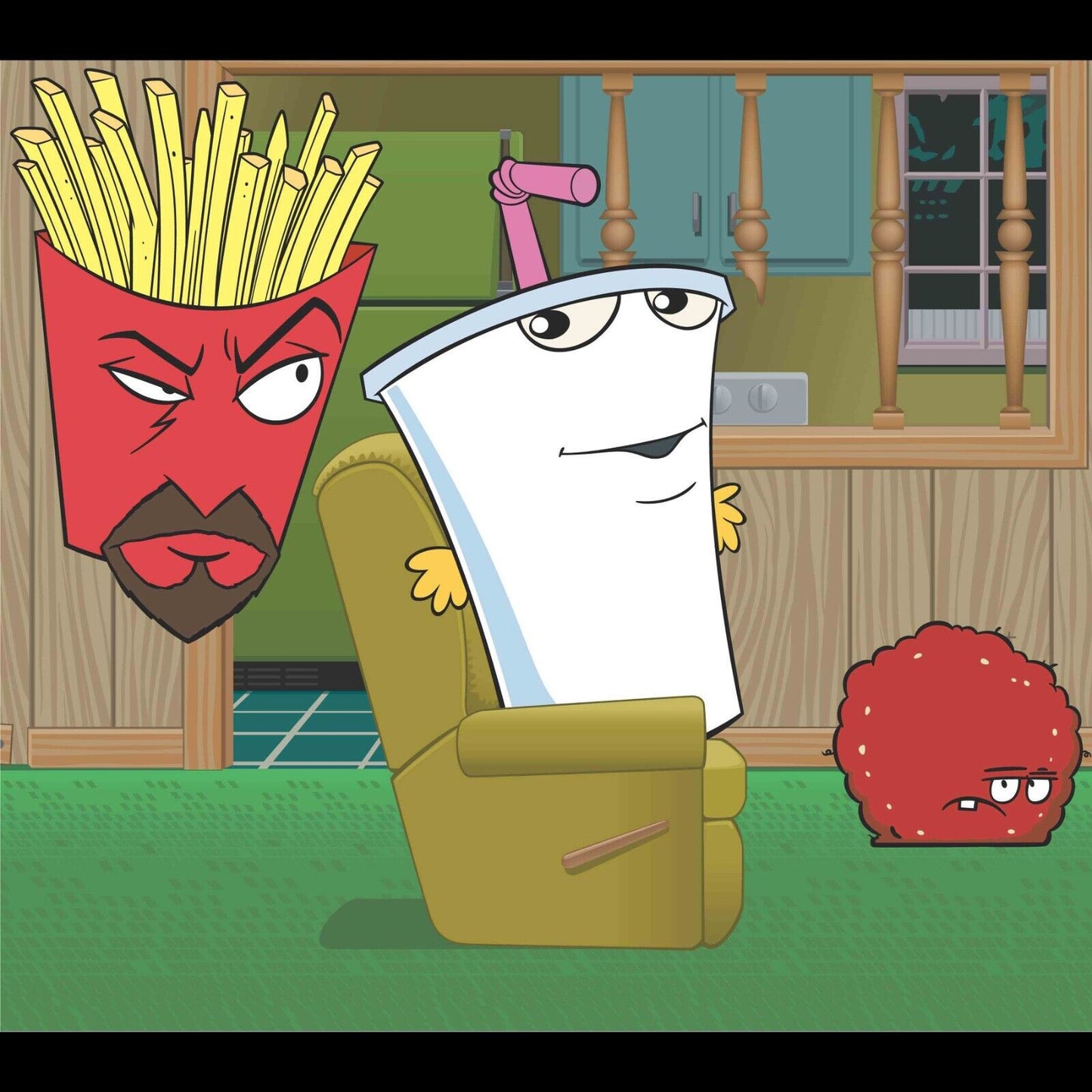 Aqua Teen Hunger Force Poster Animated Series Wall Art Adult Cartoon Print