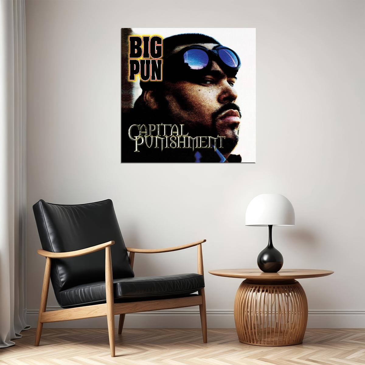 Big Pun Capital Punishment Album Cover Art Hip-hop Music Poster Rap Artist Print