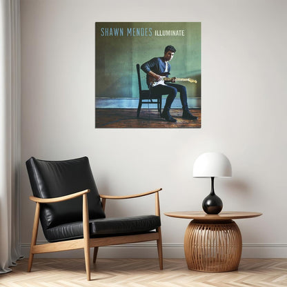 Shawn Mendes Illuminate Album Cover Art Music Poster Print