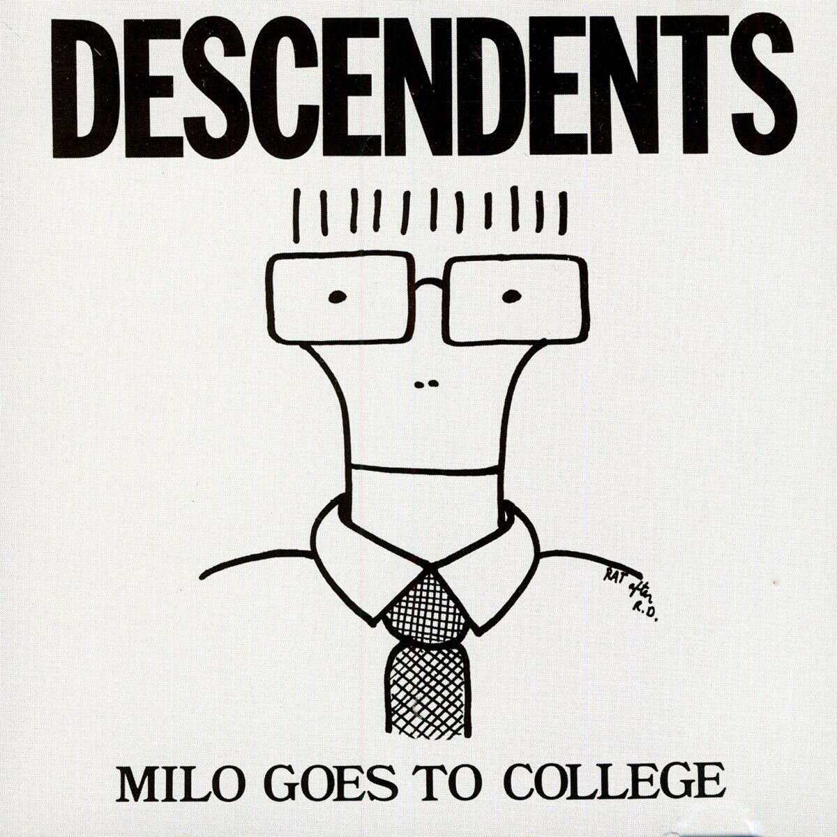 Descendents Milo Goes To College Album Cover Art Punk Rock Music Poster Band Music Print