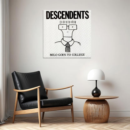 Descendents Milo Goes To College Album Cover Art Punk Rock Music Poster Band Music Print