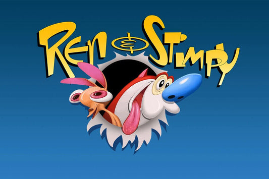 The Ren & Stimpy Show Tv Series Poster Iconic Animated Comedy Art Print