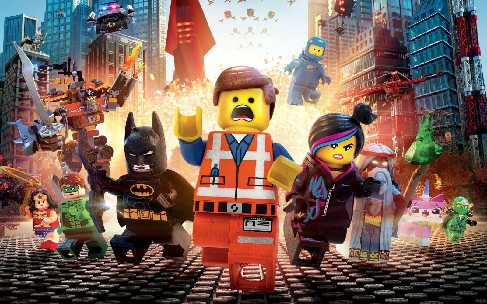 Lego Poster Toy Building Bricks Kids Wall Art - xonomax