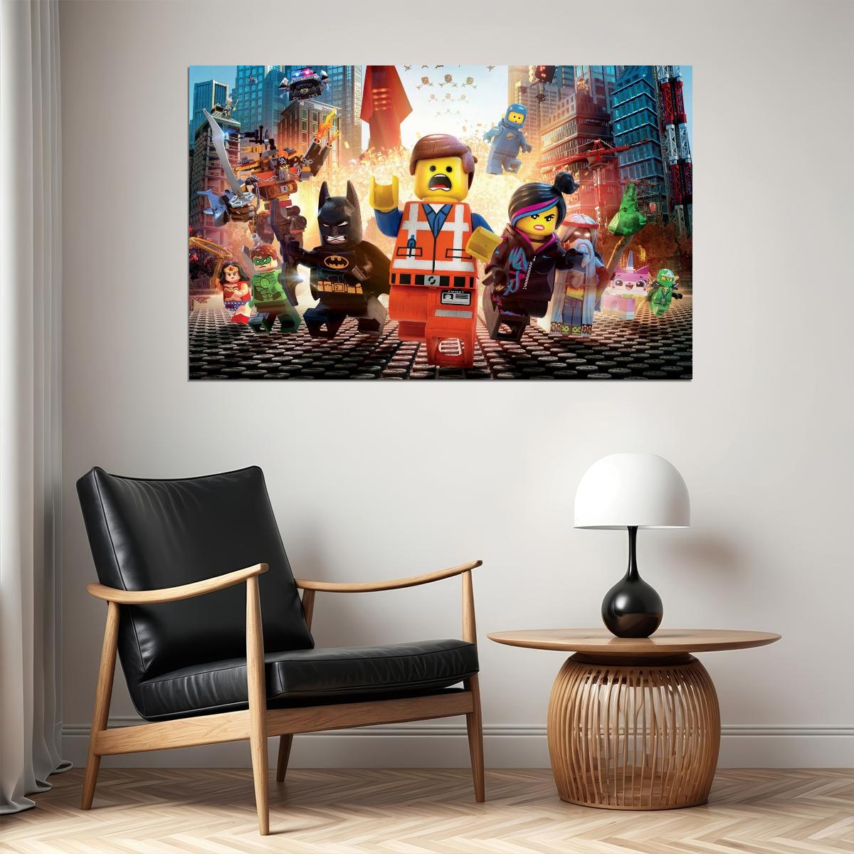 Lego Poster Toy Building Bricks Kids Wall Art - xonomax