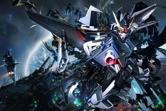 Gundam Wing Anime Poster Mecha Series Wall Art Japanese Animation Manga Print - xonomax