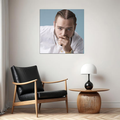 Post Malone Music Poster Rap Hip-hop Artist Wall Print