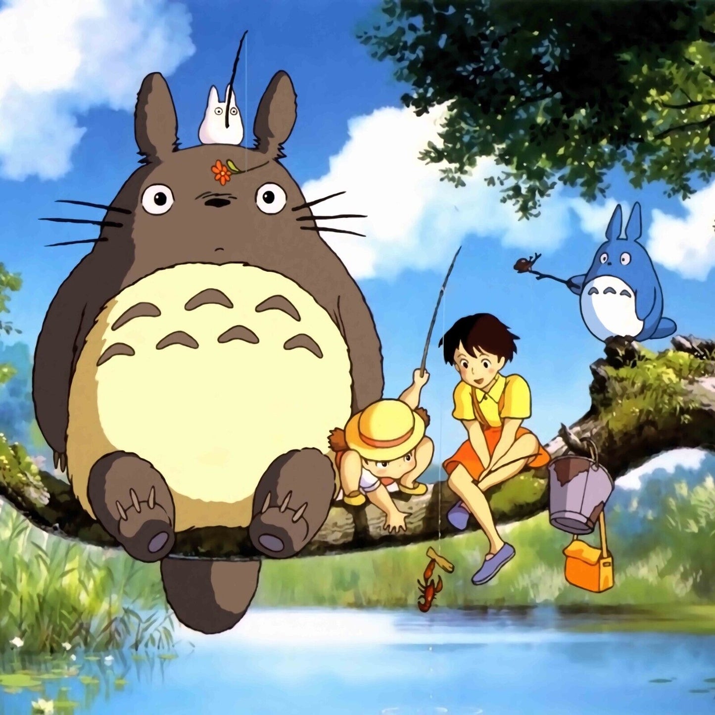 My Neighbor Totoro Anime Poster Japanese Manga Art Wall Print