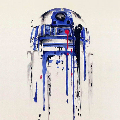 Star Wars R2d2 Sci-fi Movie Poster