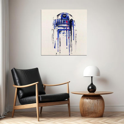 Star Wars R2d2 Sci-fi Movie Poster