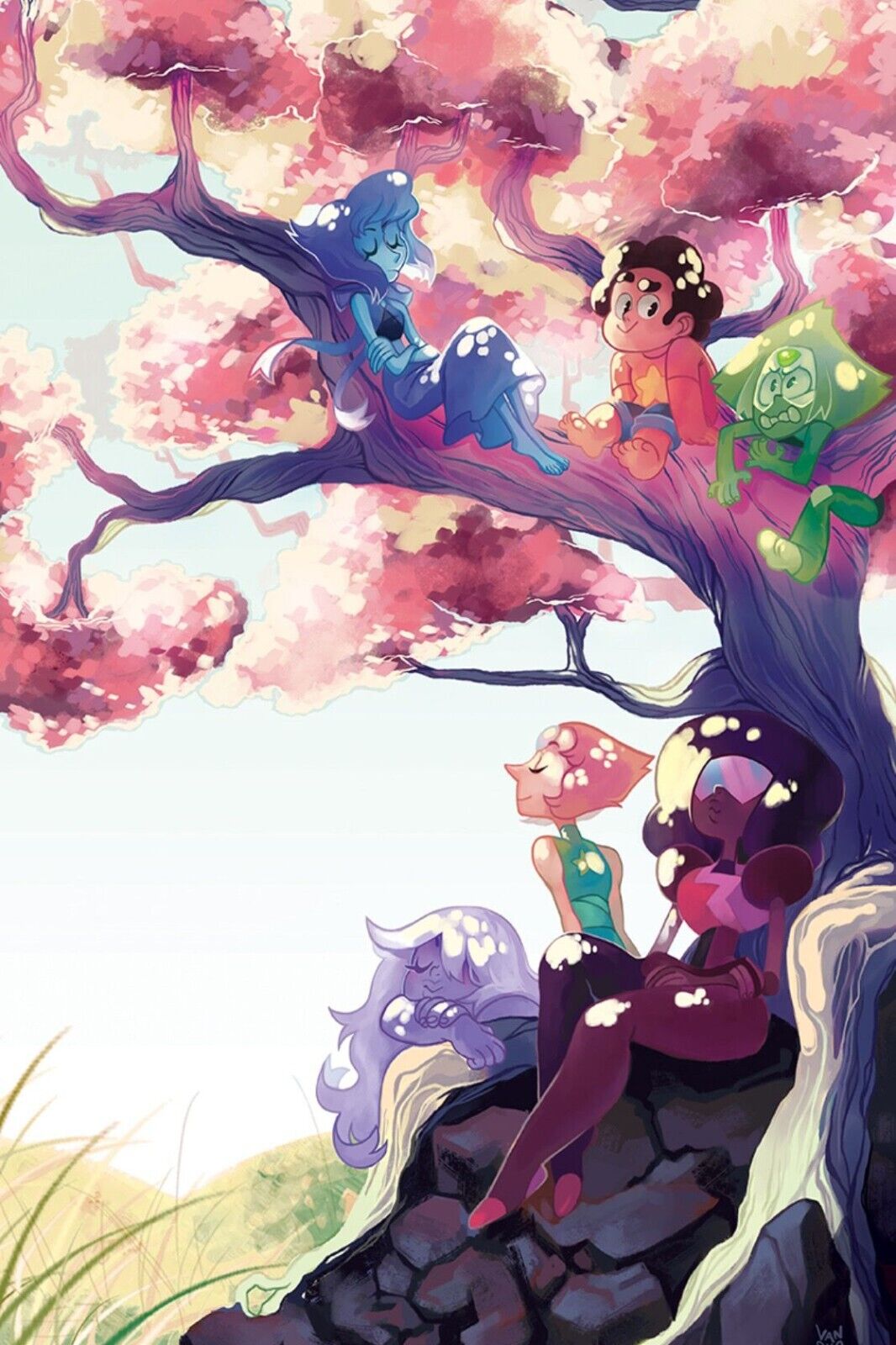 Steven Universe Tv Show Movie Poster Animated Series Kids Print - xonomax