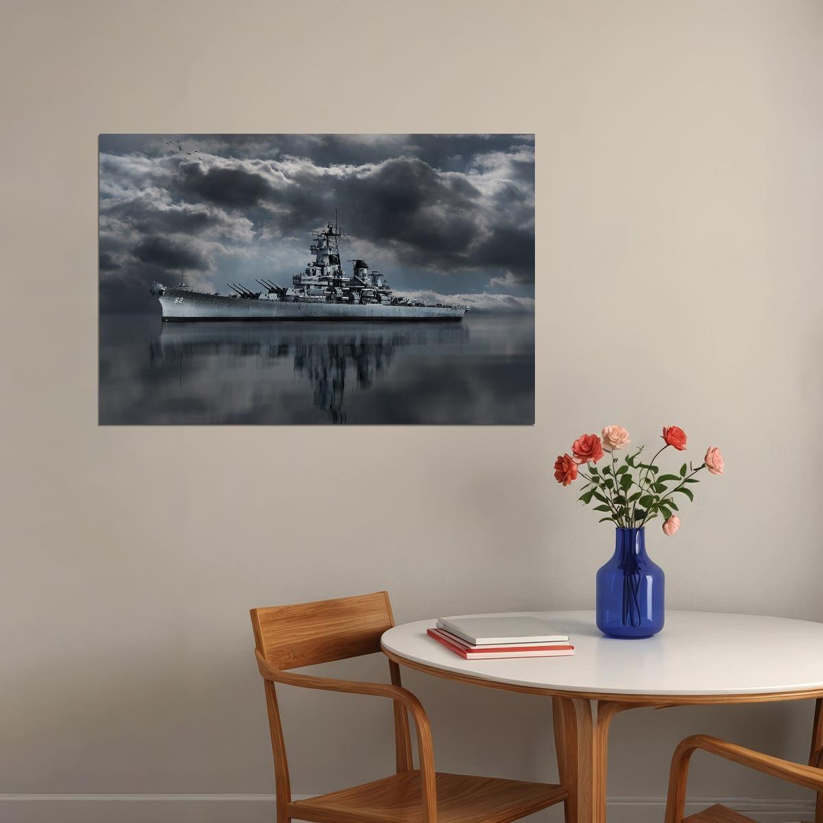 Warship Battleship World Of Warships Video Game Poster