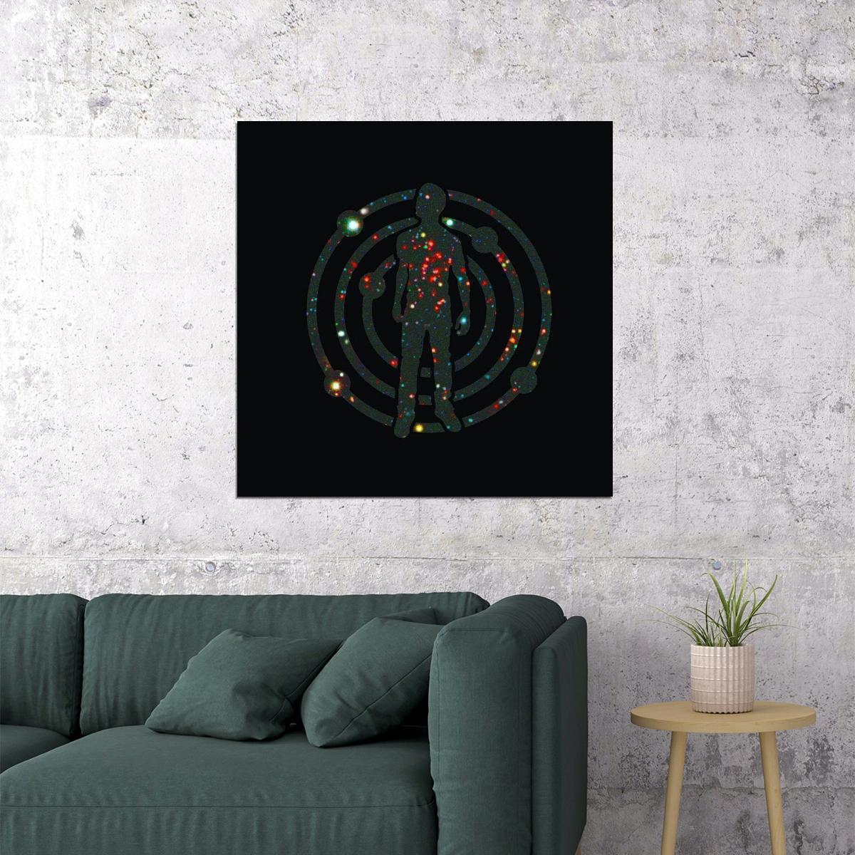 Kid Cudi Satellite Flight: The Journey To Mother Album Cover Art Music Poster Rap Wall Print