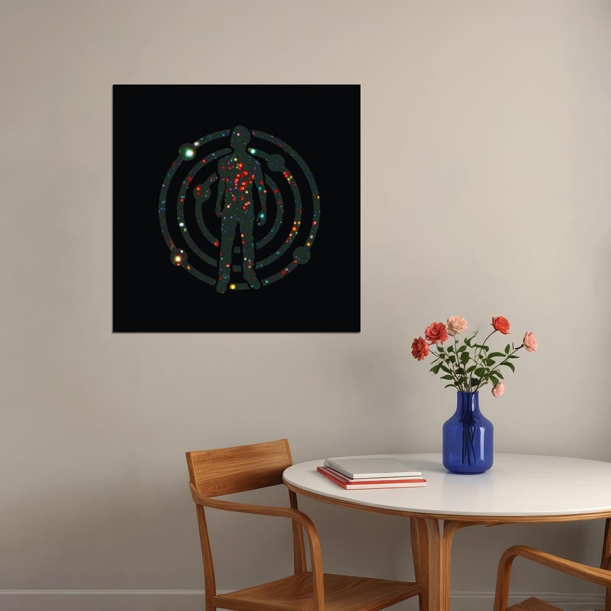 Kid Cudi Satellite Flight: The Journey To Mother Album Cover Art Music Poster Rap Wall Print