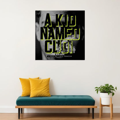 Kid Cudi Kid Named Cudi Album Cover Art Music Poster Rap Wall Print