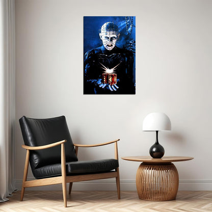 Hellraiser Movie Poster Horror Film Wall Art Cult Classic Print