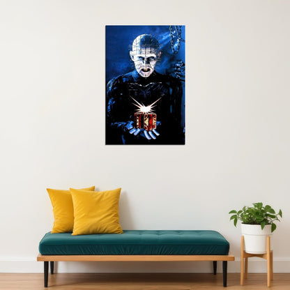 Hellraiser Movie Poster Horror Film Wall Art Cult Classic Print