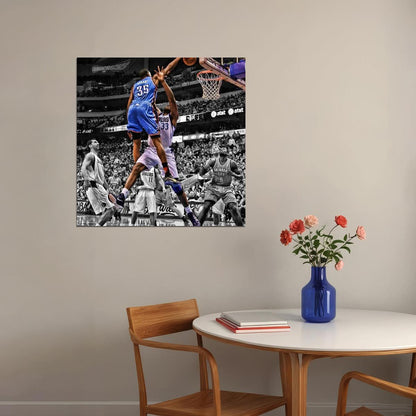 Kevin Durant Nba Poster Basketball Player Wall Art Motivational Sports Print - xonomax