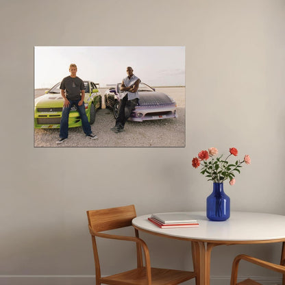 2 Fast 2 Furious Movie Poster Action Film Wall Art Fast And Furious Series Print