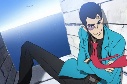 Lupin The Third Anime Poster Japanese Manga Art Wall Print - xonomax