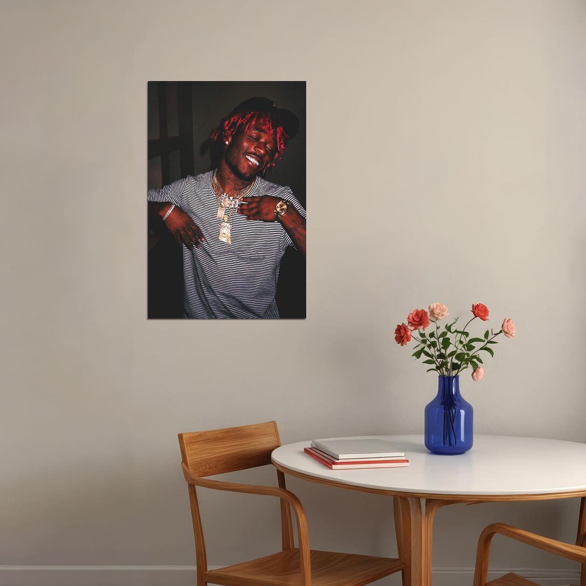 Lil Uzi Vert Rap Music Poster Rapper Wall Art