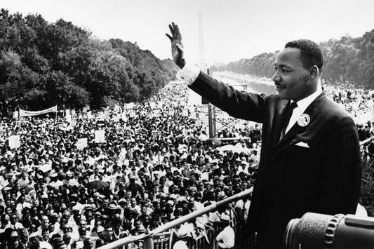 Martin Luther King Jr. Poster Famous Leader Wall Art Inspirational