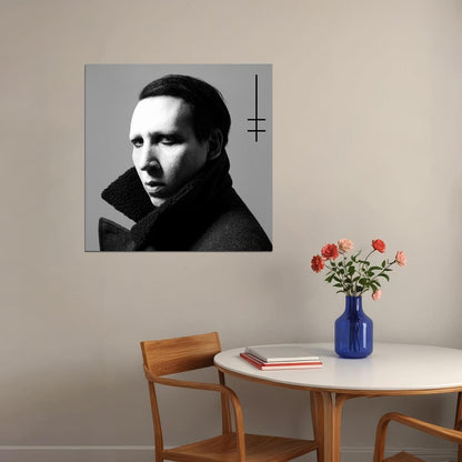 Marilyn Manson Music Poster Rock Artist Wall Print