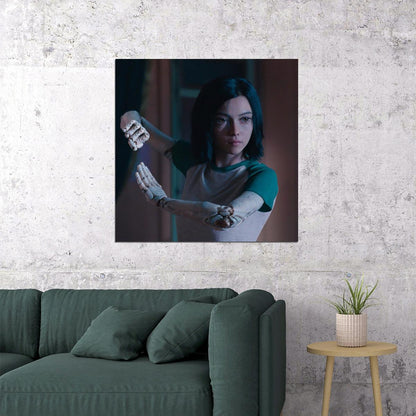 Alita: Battle Angel Movie Poster Sci-fi Film Wall Art Manga Adaptation Print - xonomax