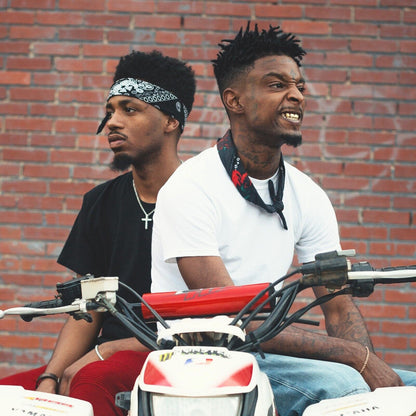 21 Savage & Metro Boomin Poster Hip-hop Music Wall Art Rap Collaboration Print