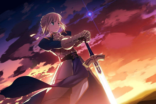 Fate Series Anime Poster Japanese Animation Wall Art Fantasy Manga Print - xonomax