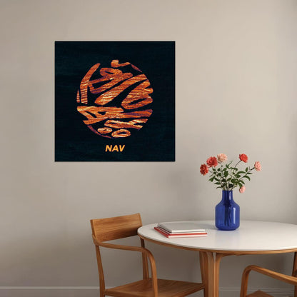 Nav Music Poster Rap Hip-hop Artist Wall Print