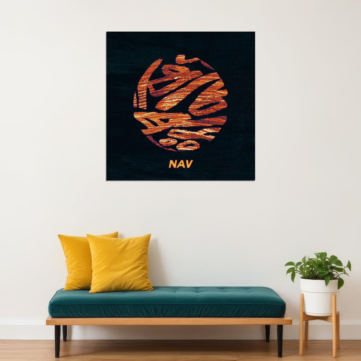 Nav Music Poster Rap Hip-hop Artist Wall Print