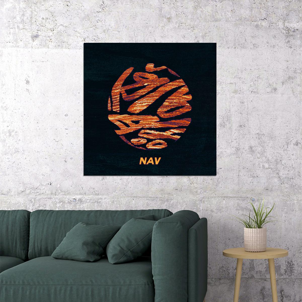 Nav Music Poster Rap Hip-hop Artist Wall Print