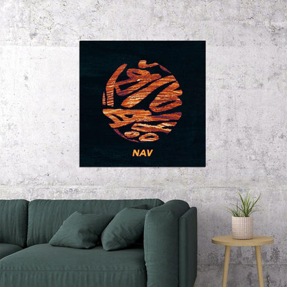 Nav Music Poster Rap Hip-hop Artist Wall Print