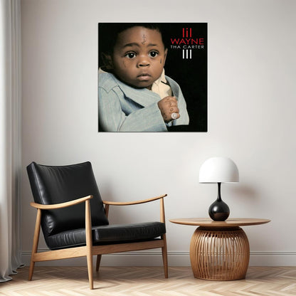 Lil Wayne Tha Carter Album Cover Art Rap Music Poster