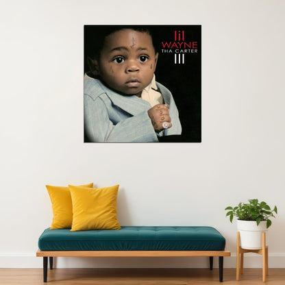 Lil Wayne Tha Carter Album Cover Art Rap Music Poster