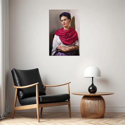 Frida Kahlo Art Poster Iconic Painter Wall Art Inspirational Artist Print