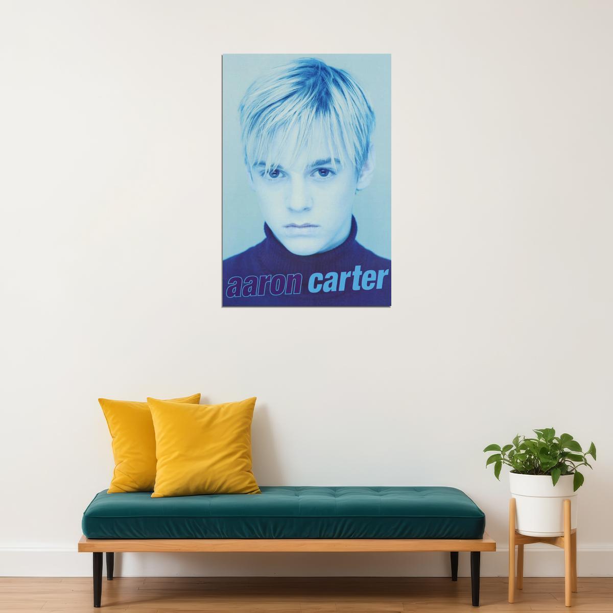 Aaron Carter Poster Pop Music Wall Art Singer-songwriter Print