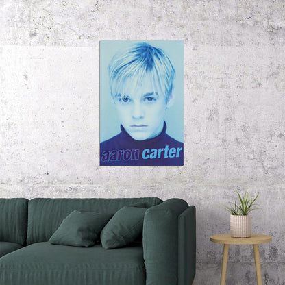 Aaron Carter Poster Pop Music Wall Art Singer-songwriter Print