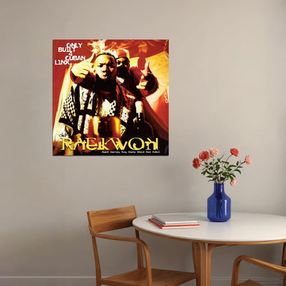 Wu-tang Clan Raekwon Album Cover Art Rapper Music Poster