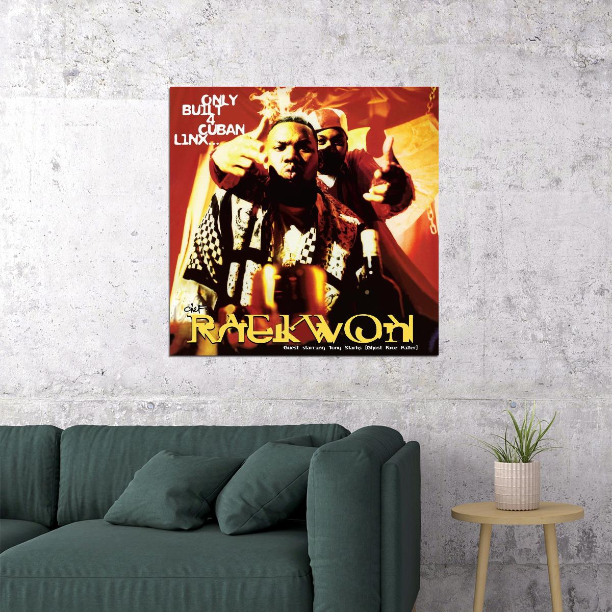 Wu-tang Clan Raekwon Album Cover Art Rapper Music Poster