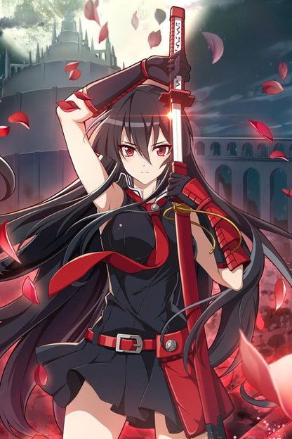 Akame Ga Kill! Anime Poster Japanese Animation Wall Art Manga Series Print - xonomax
