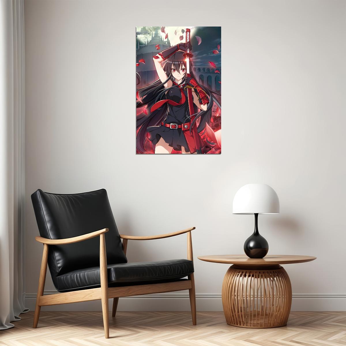 Akame Ga Kill! Anime Poster Japanese Animation Wall Art Manga Series Print - xonomax