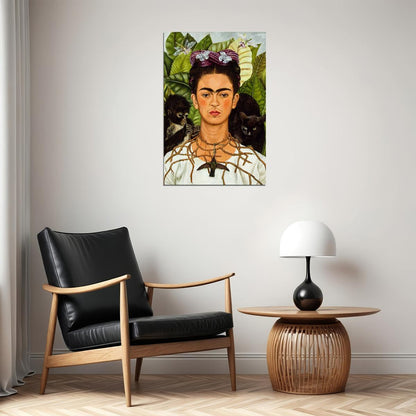 Frida Kahlo Art Poster Iconic Painter Wall Art Inspirational Artist Print