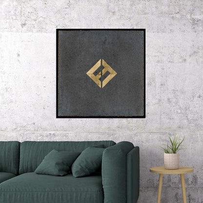 Foo Fighters Concrete And Gold Album Cover Art Rock Music Poster Band Music Print