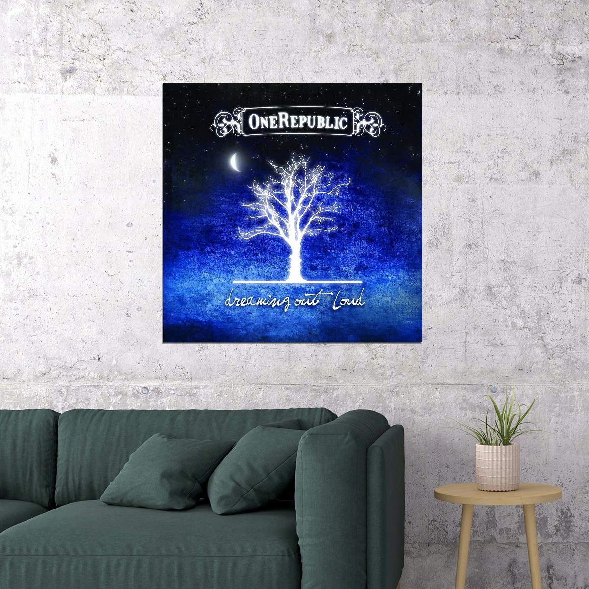 Onerepublic Dreaming Out Loud Album Cover Art Music Poster Wall Print